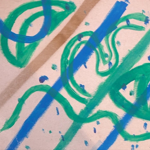 “The Reptilian”..... Multi-Abstract Shapeshifters/Hengeyokai Art Painting - Picture 2 of 8